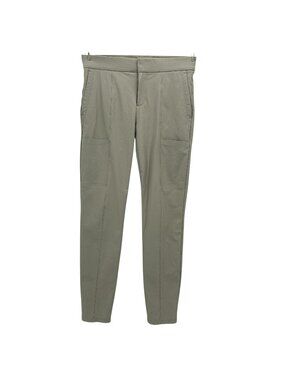 Athleta Womens 2 Pants Wander Stash Skinny Pant Gray Travel Work Commute Pockets